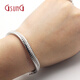 GsunGPT950 platinum bracelet for men and women, nail sand gypsophila, wavy platinum special-shaped bracelet, imperial concubine bracelet, can be customized, priced by the gram
