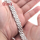 GsunGGSUNG platinum Pt950 bracelet men's and women's business boutique high-end generous full solid platinum watch chain priced by the gram