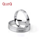 GsunG PT950 platinum couple rings platinum men and women fixed ring inner arc track ring brushed matte surface size 16-26 width about 4.5mm contact customer service