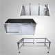 Chunzhou H-104 pet bathtub stainless steel large beauty bathtub