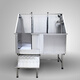 Chunzhou H-104 pet bathtub stainless steel large beauty bathtub