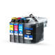 Tianse LC695XL CARTRIDGES À L'ENK PLUSEMENT POUR LES BROTHERS MFC-J2320 2320 J2320 CARTRICE À L'ENK LC699 COLOR IMPRIMER CARTRIDE LC6999XL FOUR COLOR CARTRIDE SET-3400 Pages