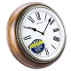 Lisheng (Rhythm) Reloj Informe de la sala de estar Reloj Simple European Style Hanging Watch Creative Silent Reloj 27 cm de madera CMH723CR06
