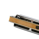 Oriental Ding Professional Advanced Performance 10 Hole Blues Harmonica Beginner for Adult Children T008S 10 Hole Bright Silver C-Tune - Spot (common modular)