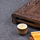 Jinge Chicken Wenge Wood Tee Tablett Haushalt Schubladen Typ Kung Fu Tee Set Massiv Holz Tee Tisch Wasser Aufbewahrung Entwässerung Tee Tisch Tee Haushaltswende Wujin Holz klassische Länge 57 Breite 34.5 Höhe 6,5 cm