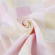 Wenlian square towel, children's towel, male and female baby sweat towel, saliva towel, baby cleansing towel, baby soft absorbent towel, hand towel, small pink yellow