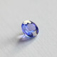Tiya farbiger Schatz Tansanitsteine ​​sind ca. 1,5ct, ca. 775 mm, Tansanit, reines runder Tansanit Bare Stone T008