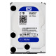 Western Digital (WD) Blue Disk 2TBSATA6Gb/s64MB Desktop Mechanical Hard Drive (WD20EZRZ)