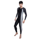 NSA Unisex Second Generation Shark Skin Sun Protection Waterproof Mother Full Body One Piece Warm Swimsuit 553 Black + Shark Skin Swimming Cap M (1.55m/85Jin Jin is equal to 0.5kg)