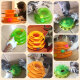 Cat toy orange cat funny cat toy ball educational interactive fun removable pet cat carousel cat toy round three-layer cat toy cat carousel orange model