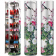 Tiancheng Huaxin Creative Rotating High-end Shoe Cabinet Дом в китайском стиле круглый 360 вращающийся шкаф для обуви Большой многослойный шкаф для хранения с дверью ZG-841 Феттинг-зеркал модель 40 Диаметр 13-слойной высоты 197 см (с дверью)