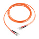 PHEENET FIBERSCHAFTS JUMPER Multimode Gigabit Dual Core LC-SC-FC-ST-Transceiver Pigtail 1/2/3/5 Meter Telekommunikations-Optikkabel ST-St-St-St-10 Meter