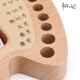Original intention baby teeth box girl baby teeth commemorative box boy teeth collection box teeth saving box baby year old gift beech wood regular style (Zodiac pig)
