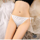 Sexy underwear, sexy, soft, lace-up, comfortable, seamless, multi-color women's underwear, seductive thong, black
