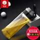 HEEOROOR GLASS Cup à thé unique tasse de thé bouche grande tasse d'eau grande capacité de voiture portable sports de voyage portable bouteille d'eau xn9076 modèle [695 ml]