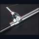 Chaoyu (ZHAOYU) new stainless steel turret bracket fishing rod bracket hand rod rack rod rack rod ground plug fishing gear fishing supplies 2.4M stainless steel bracket with ground plug