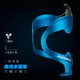 ROCKBROS One-piece aluminum alloy water bottle cage, bicycle water bottle cage, mountain bike water cup holder, riding equipment accessories, telescopic style - blue