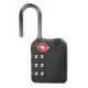 RESET small combination lock padlock tsa European and American overseas luggage bag lock black RST-074