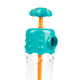Hape bath toy press water pump gun water play set 0-1-3 years old infants, boys and girls, baby stop crying E0210 fancy fountain water pump gun