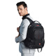 SWISSGEAR Swiss bag backpack 15.6-inch laptop bag men's business backpack travel bag middle school student bag nylon commuter bag SA-9601 black