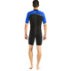 CRESSI Italy CRESSI LIDO wetsuit for men and women, warm short 2mm snorkeling and deep diving suit for men and women, XL