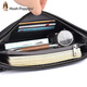 
Hush Puppies men's genuine leather handbag head layer cowhide clutch men's bag large capacity hand grab envelope bag wrist bag men's bag black two-color pattern