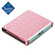 FPLIFE LOCKBOOK fingerprint lock notebook Pink lace style Password notebook Notebook Diary