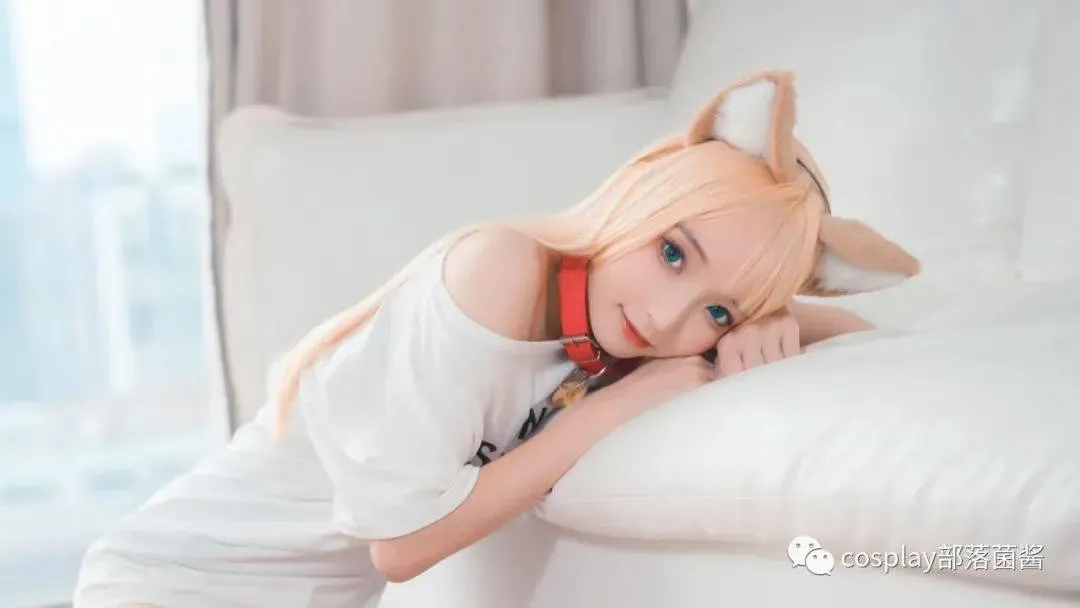 cos：黄豆粉猫娘cos正片@祖木子