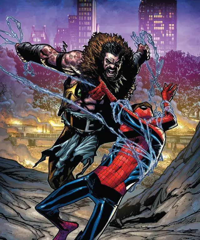 《蜘蛛侠：狂猎》猎人克莱文最后的战斗，他又穿上了蜘蛛侠的战衣