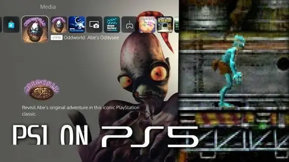 PS5运行PS1游戏展示：存档，新用户界面与倒带功能