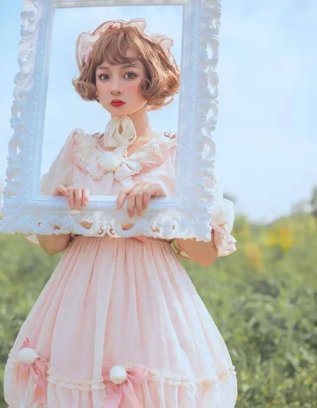 Doll感十足的洛丽塔“灯笼裙”，可爱又俏皮，路人看了也会心动
