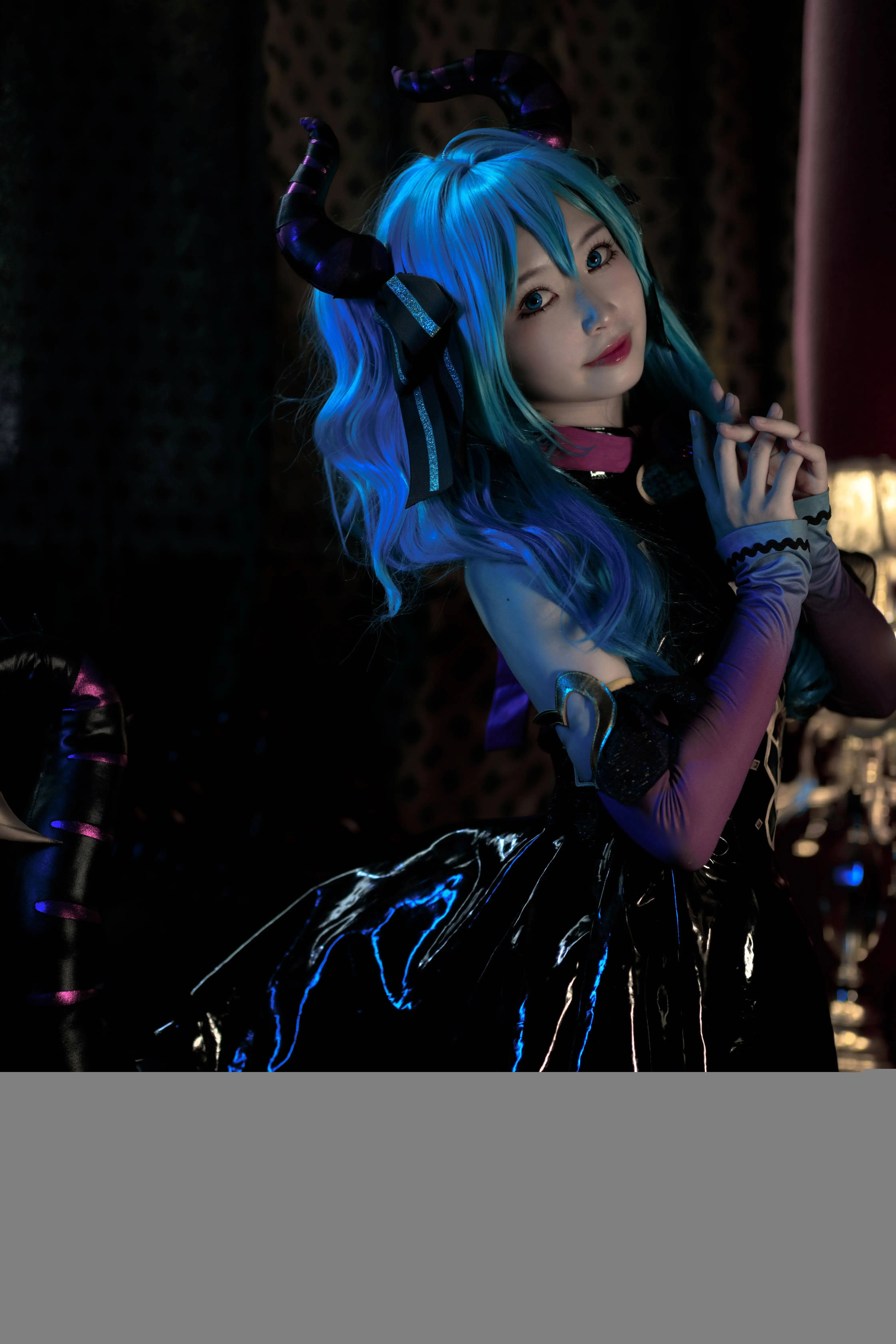 《Vocaloid》小恶魔·初音cosplay