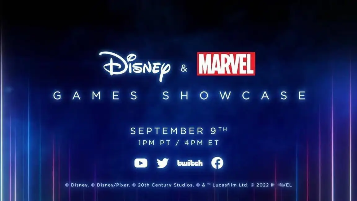 迪士尼漫威将于9月9日举行游戏展示会直播