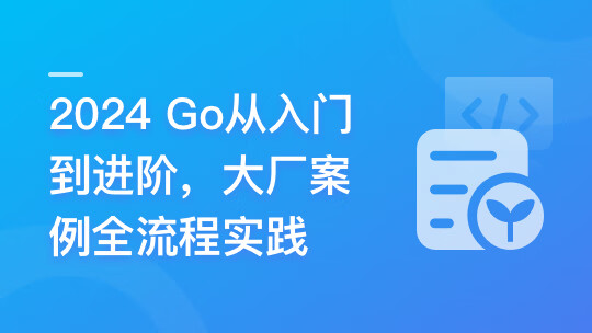 Go从入门到进阶，大厂案例全流程实践-芒百万