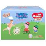 好奇(Huggies)铂金装成长裤加大号XL96片【12-17kg】(新老包装交替发货)