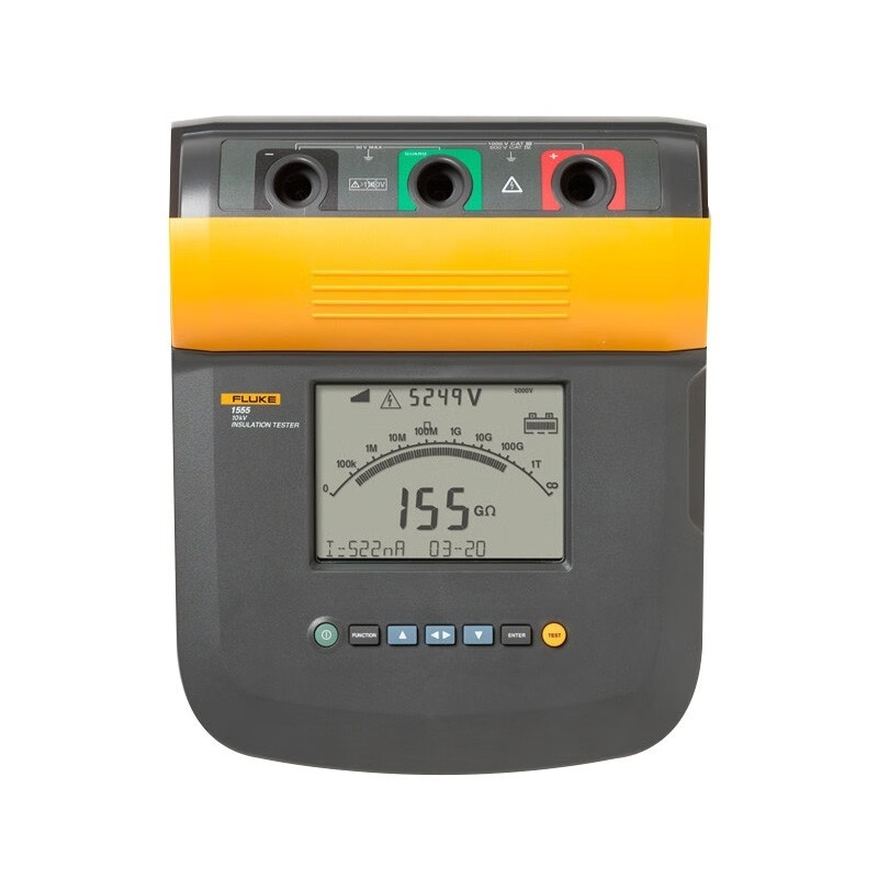 福禄克(FLUKE) 数字式绝缘电阻测试仪1000V(带无线传输)；FLUKE-1555 FC