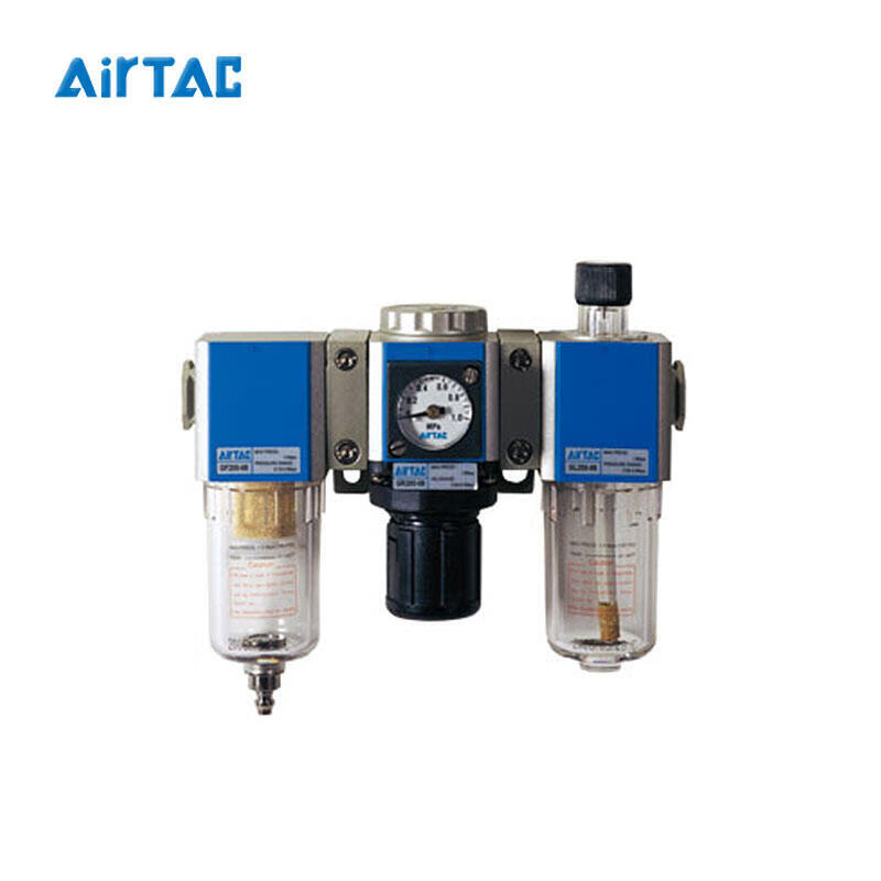 亚德客(AirTAC) 气源处理元件,三联件(附表,附支架)；GC60020AC1