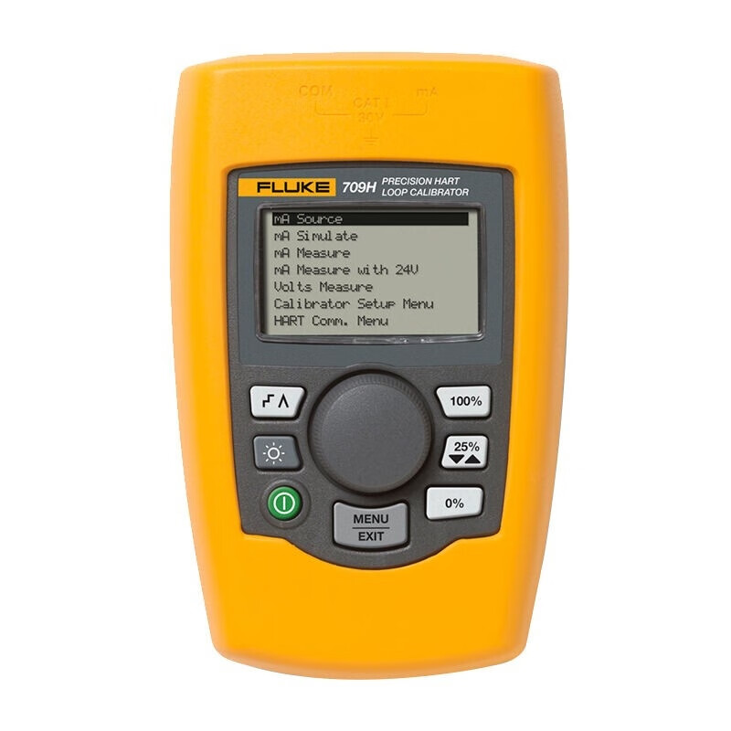 福禄克(FLUKE) 回路校验仪(Hart通讯)；FLUKE-709H