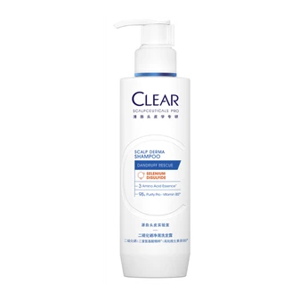 清扬（CLEAR）头皮学专研1%二硫化硒去屑洗发露200g 