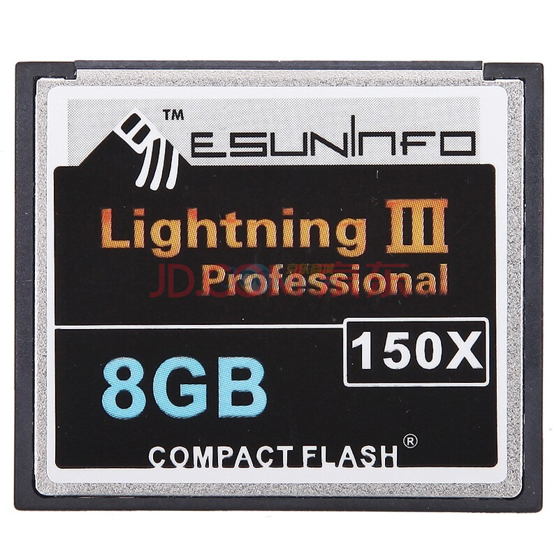 易升(esuninfo)8gb cf存储卡 150x高速