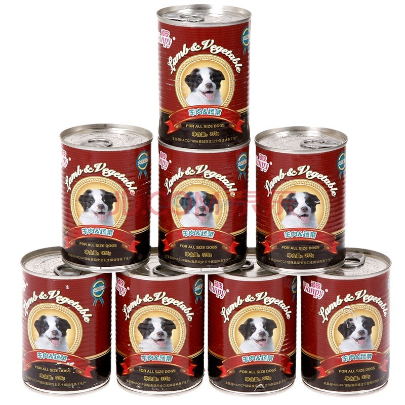 【顽皮罐头】顽皮羊肉蔬菜罐头 375克x8罐图片