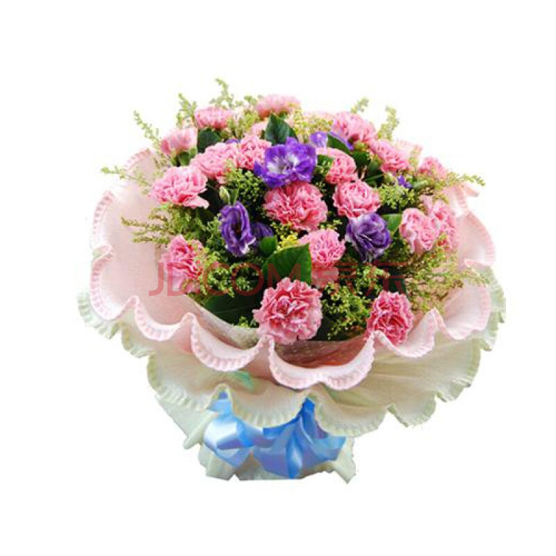 母亲节鲜花 27支粉色康乃馨 圣洁的母爱 非节日时间