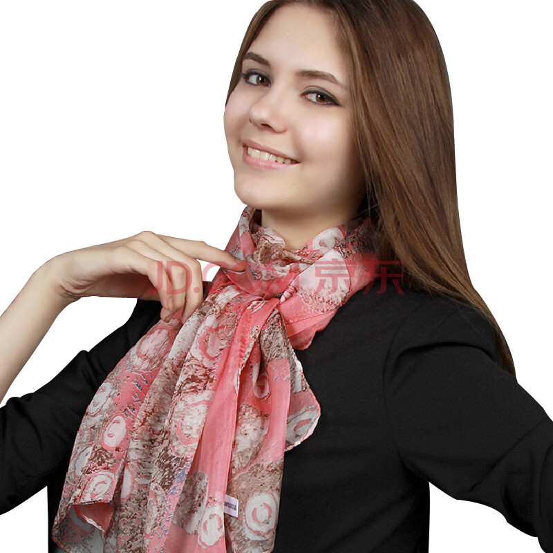 安尔利anerli女式丝巾桑蚕丝围巾bqa