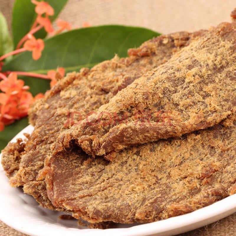 厦门鼓浪屿特产 黄胜记牛肉干 150g/袋 中华老字号 休闲食品