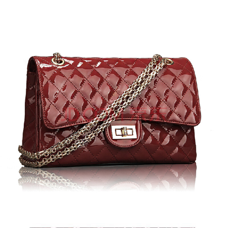 诗奈尔shinaie2013春夏正品新款女包 欧美漆皮菱格手提单肩女士包914