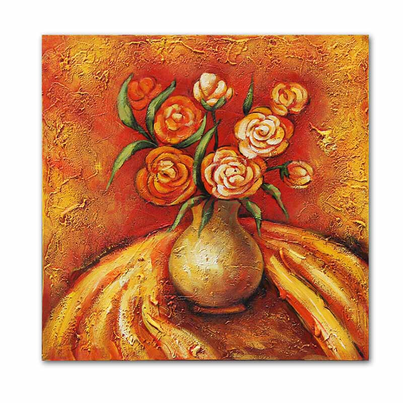 in-life宜生活 纯手绘油画 客厅卧室装饰画 工艺画 家装壁画限量版