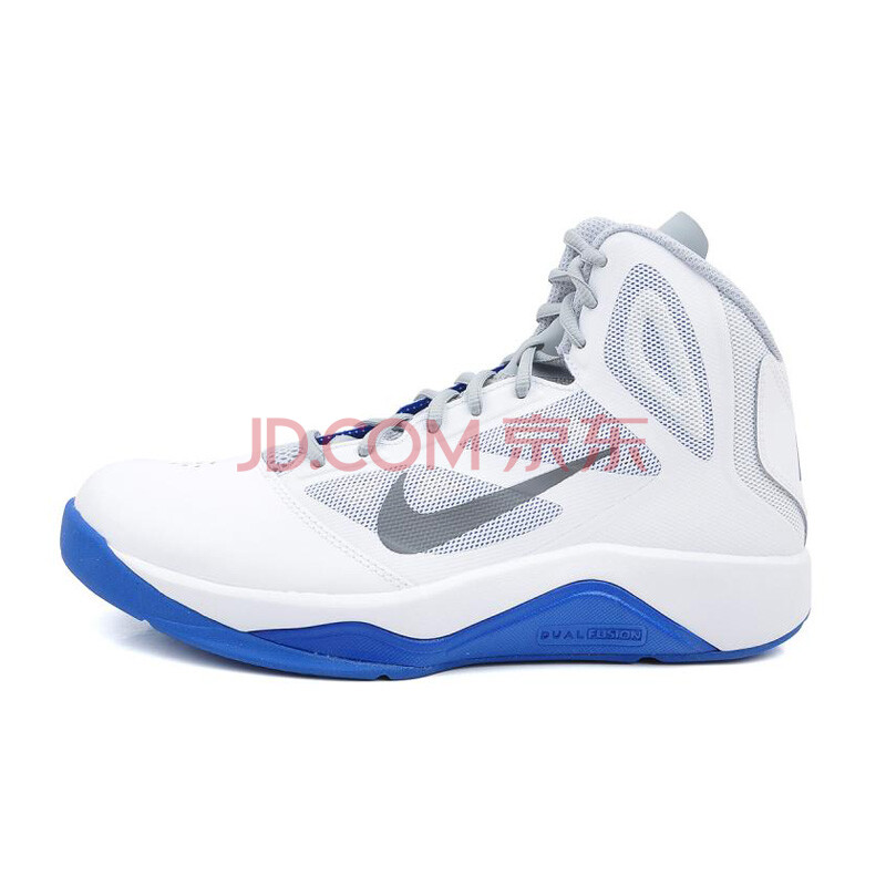 nike耐克2014dual fusion春季新款男子高帮篮球鞋610202 610202-101