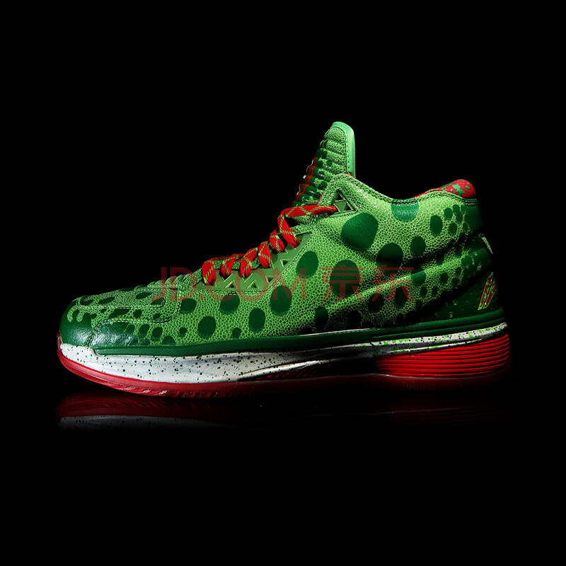 韦德之道li-ning way of wade 2 上城篮球专业比赛鞋abah017 荧光绿