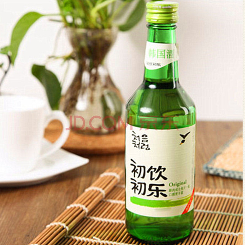 乐天烧酒 乐天初饮初乐 清酒 韩国进口 烤肉必备 360ml