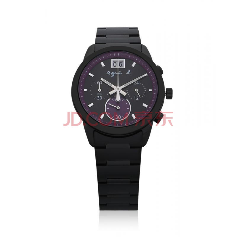 阿尼亚斯贝 奢侈品黑色男士石英腕表